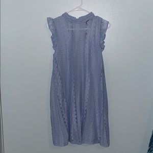 Blue ruffle dress 💙